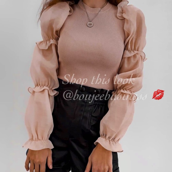 ZARA Organza Top - Picture 5 of 8